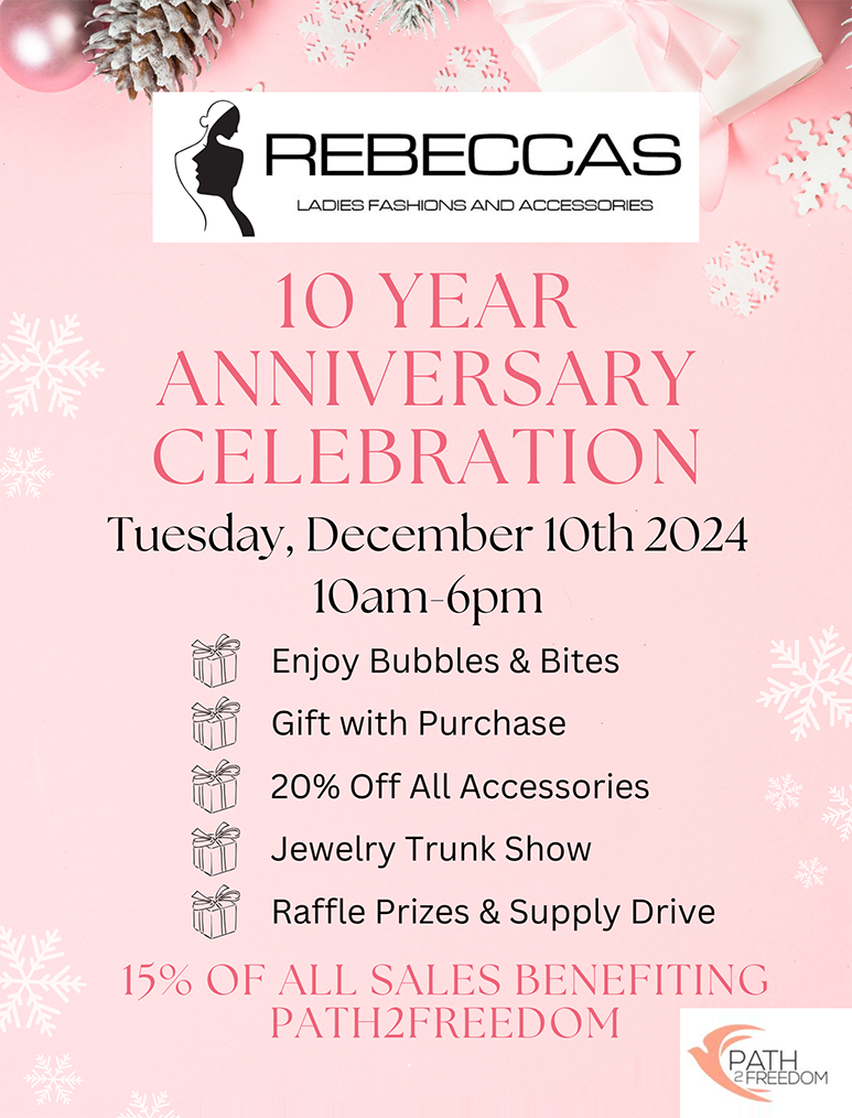 Path2Freedom Events: Rebeccas Fashions